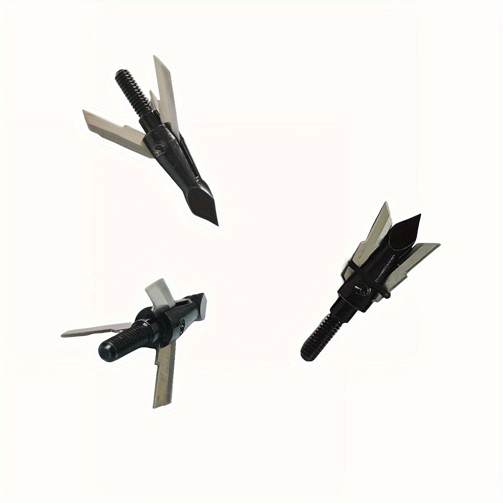 Broadheads 100 Grain 3 Blade Hunting - Ponta de Caça Híbrida 100 Grains