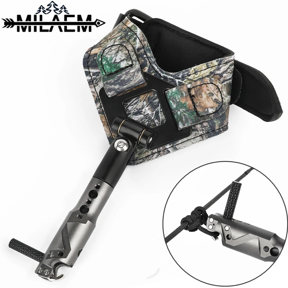 Archery Release Aid Caliper Wrist - Pinça de tiro com arco ajustável,