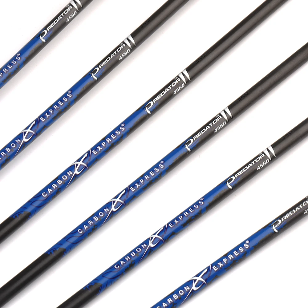 Carbon Arrows 30 Inch Spine 400 500 - Hastes de Carbono Puro CE para