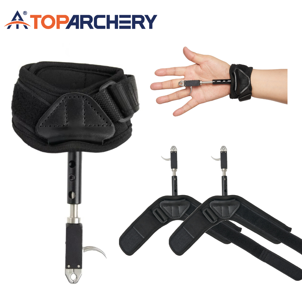 Archery Release Aid Caliper Wrist - Arco Composto 360 ° Pulseira de