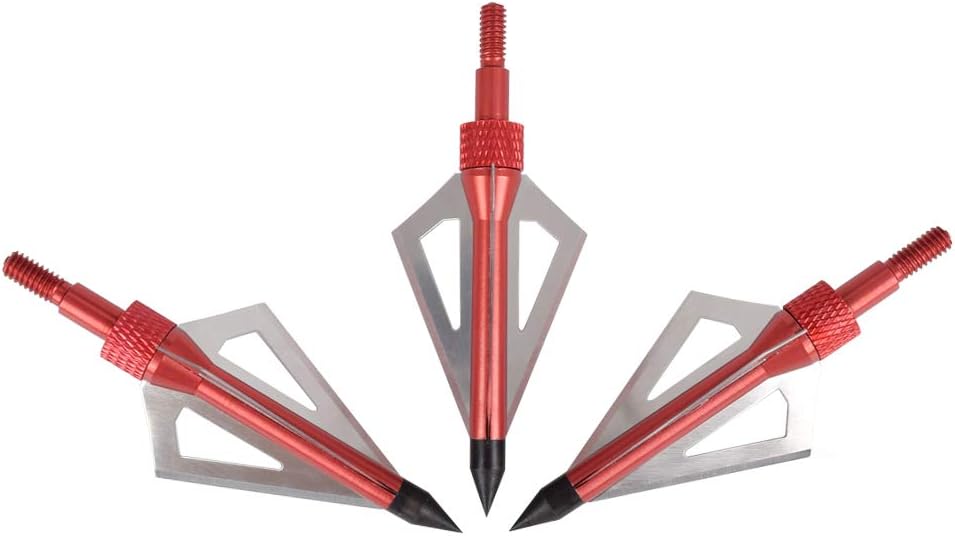 Broadheads 100 Grain 3 Blade Hunting - Caça broadheads 3 lâminas tiro com