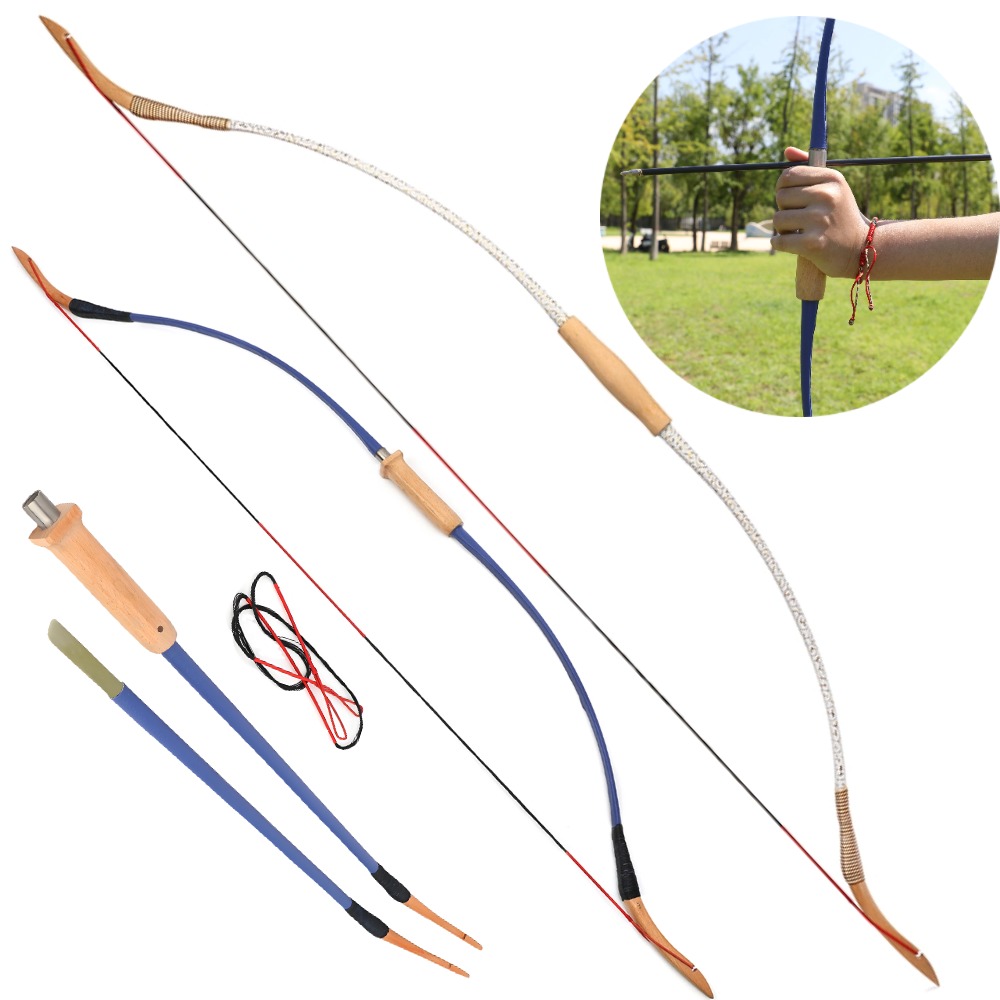 Recurve Bow Takedown 40 Lbs Target - Tiro com arco longo de 53