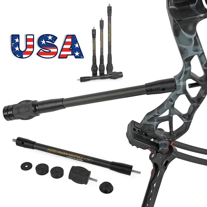 Compound Bow Sight 5 Pin Fiber Optic - Mira de Arco de 5 Pinos