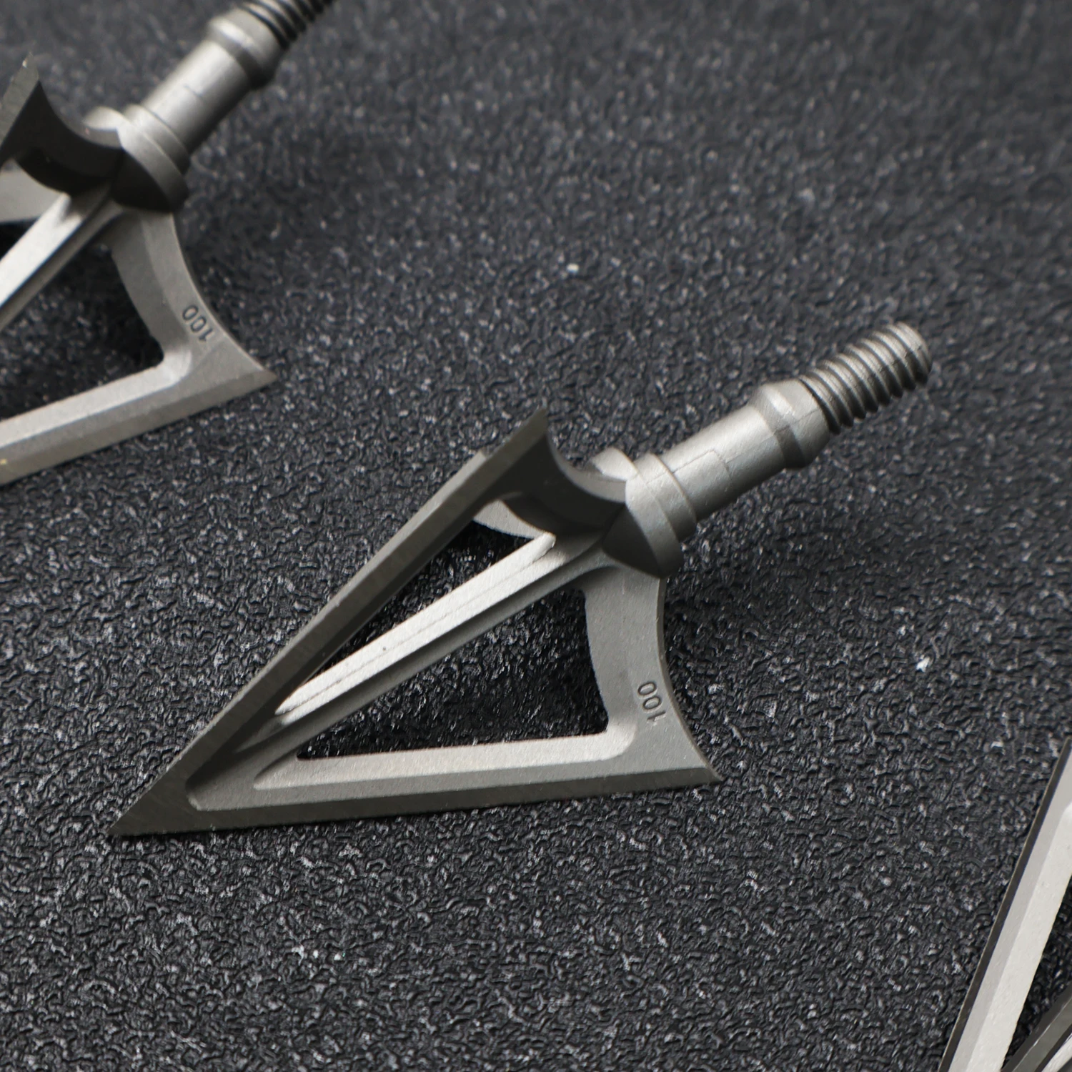 Broadheads 100 Grain 3 Blade Hunting - Flecha de Caça com Ponta Fixa