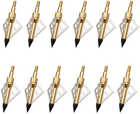 Broadheads 100 Grain 3 Blade Hunting - Balança broadheads 100 grão 12 pacote