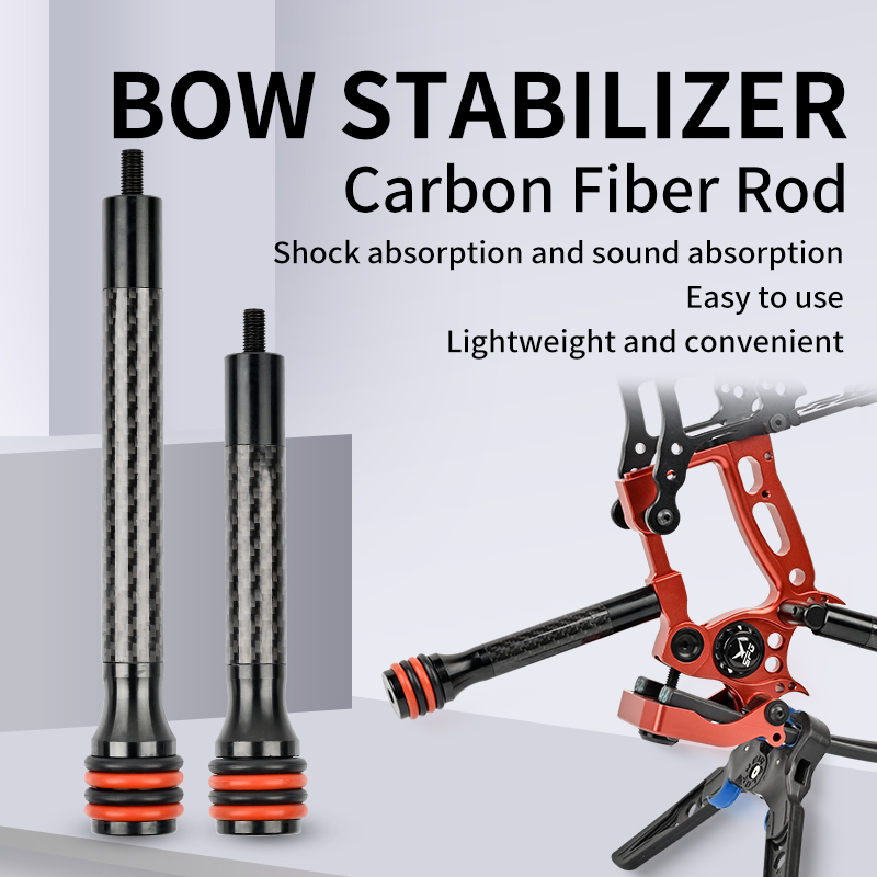 Bow Stabilizer Carbon Fiber 8 Inch - Barra Estabilizadora SPG para Arco Composto
