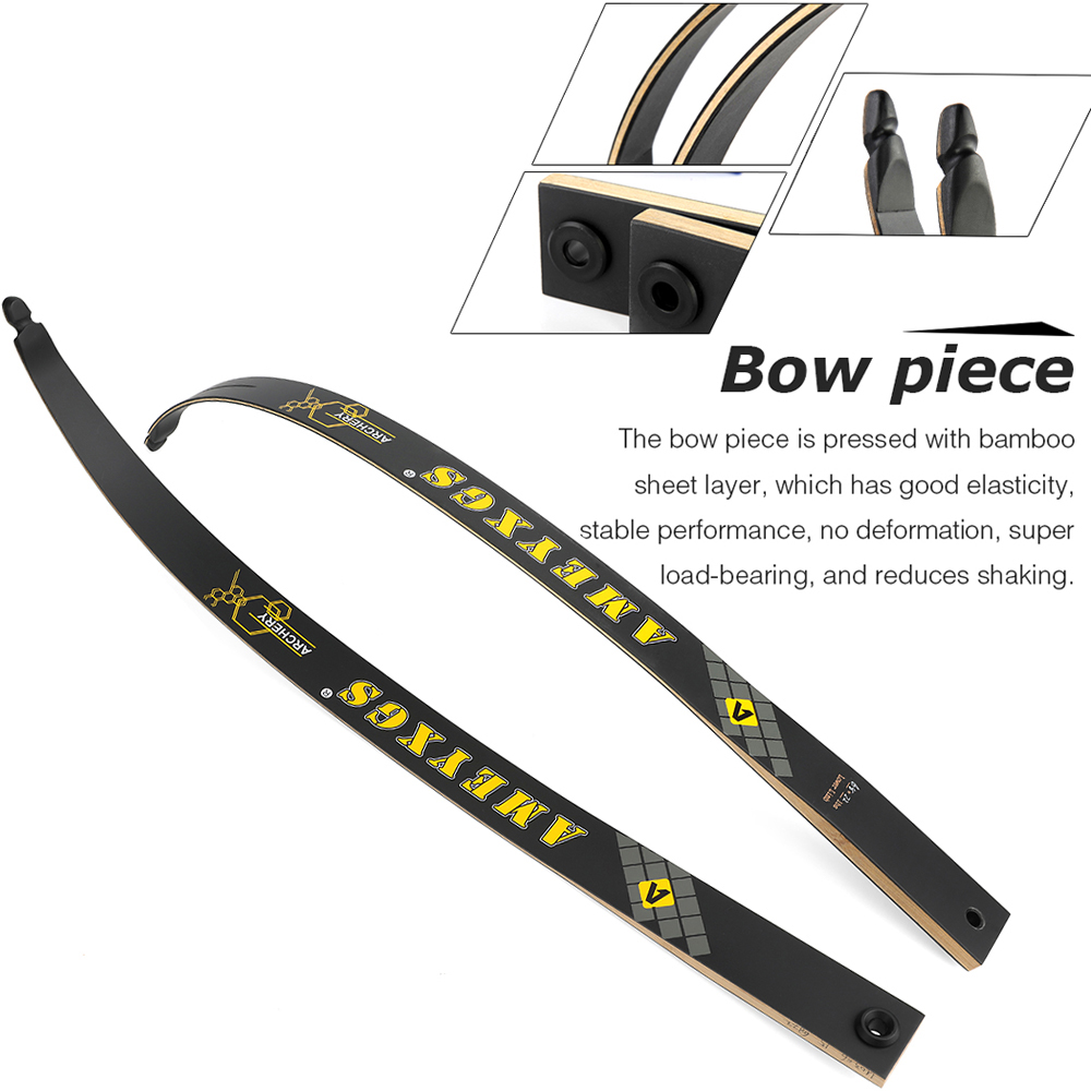 68 Polegada arco recurvo 20-40 - Recurve Bow Takedown 40 Lbs Target avaliação e preço