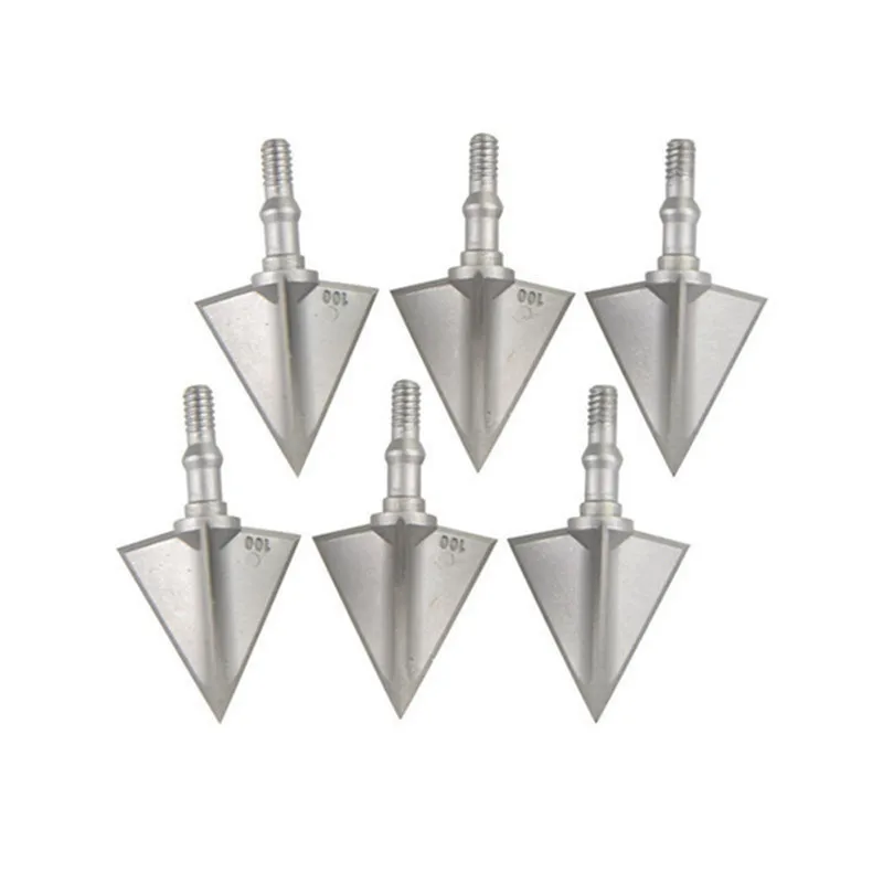 Aço inoxidável Broadhead Arrow - Broadheads 100 Grain 3 Blade Hunting avaliação e preço
