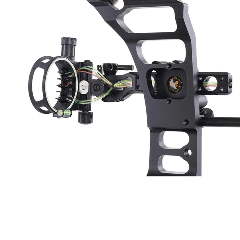 Topoint tiro com arco 5 pinos  - Compound Bow Sight 5 Pin Fiber Optic avaliação e preço