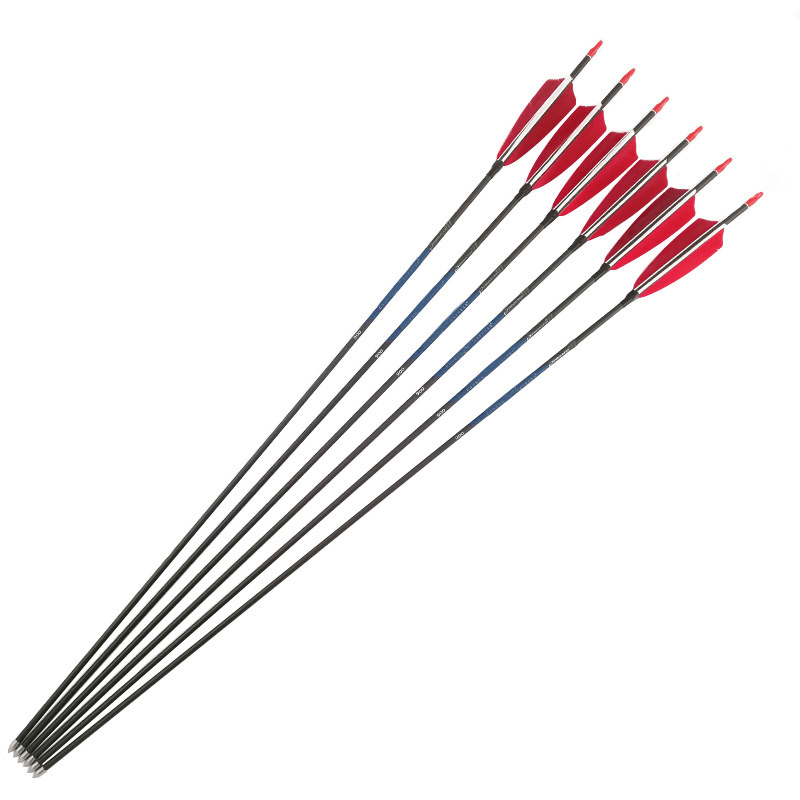 Arco recurvo de caça para flec - Carbon Arrows 30 Inch Spine 400 500 avaliação e preço