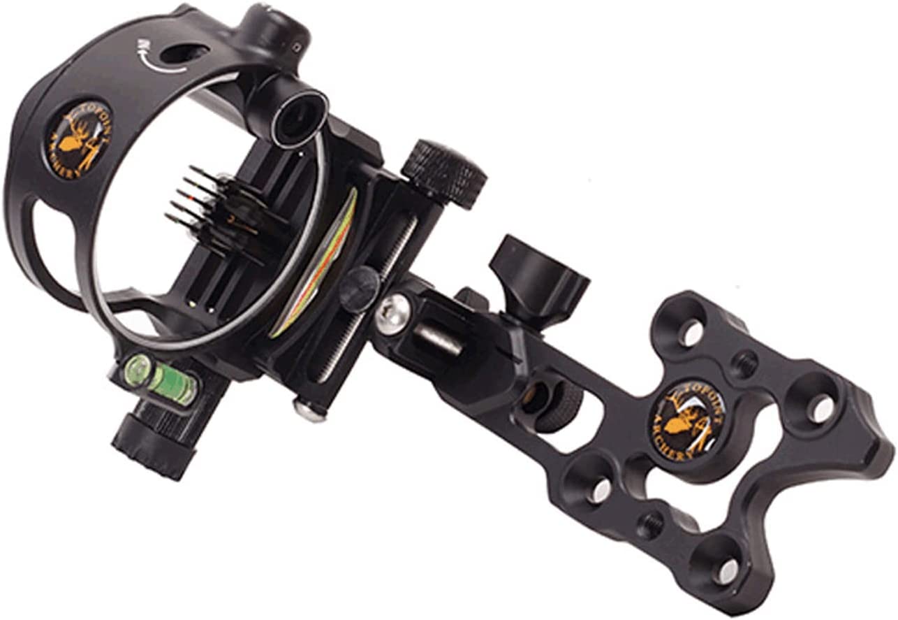 Tiro com arco 5 pinos mira 0.0 - Compound Bow Sight 5 Pin Fiber Optic avaliação e preço