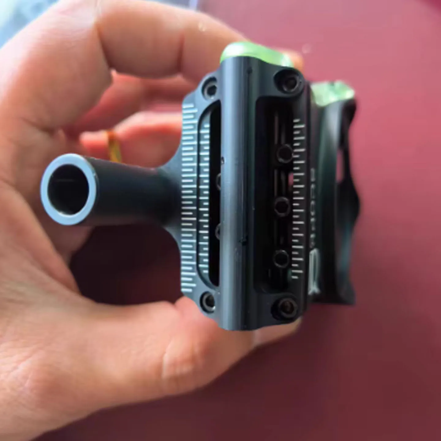1 unidade de mira para arco co - Compound Bow Sight 5 Pin Fiber Optic avaliação e preço