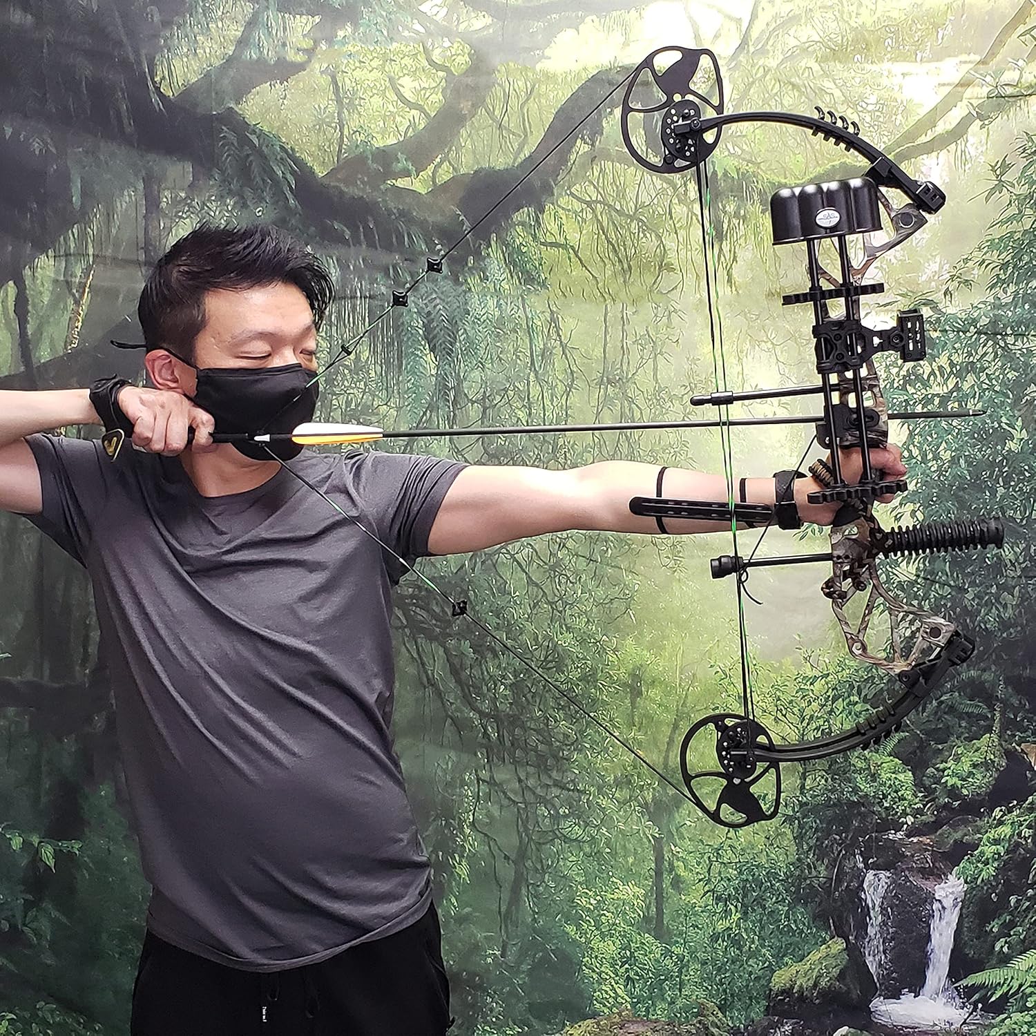 Kit de arco composto com força - Compound Bow Hunting 30-70 Lbs avaliação e preço