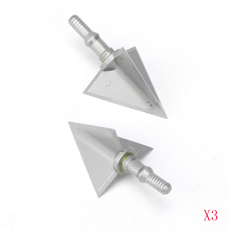 6/12 pçs 3 pontas fixas x3/x5  - Broadheads 100 Grain 3 Blade Hunting avaliação e preço