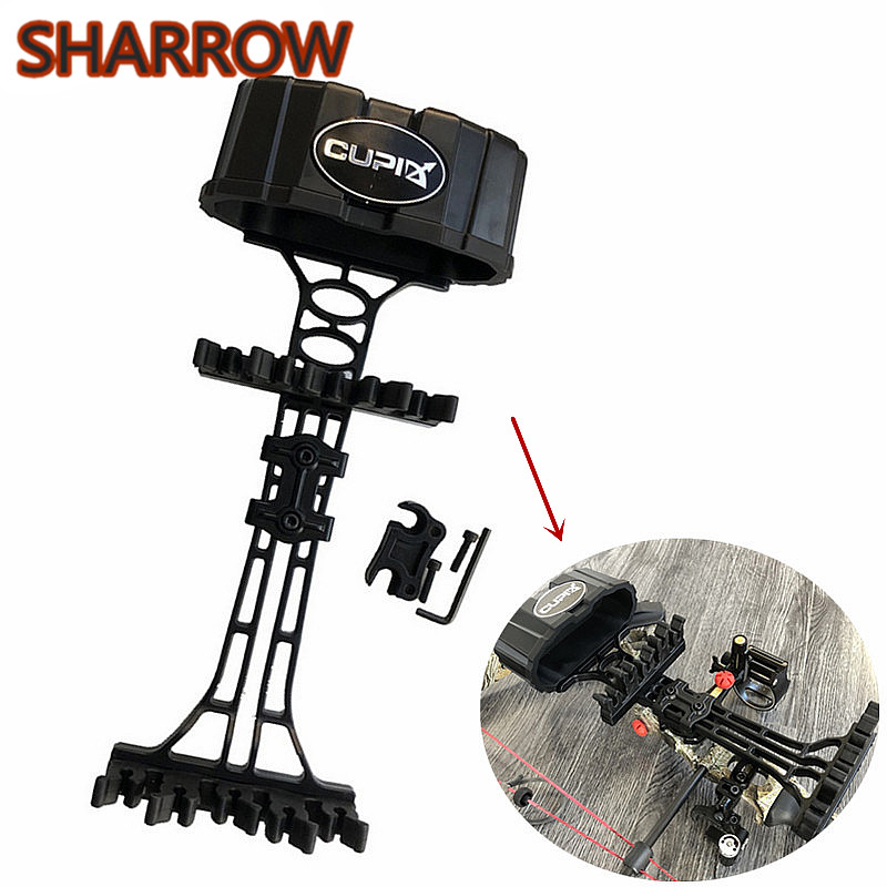 Suporte de tiro com arco compo - Archery Quiver 5 Arrow Bow Mount avaliação e preço