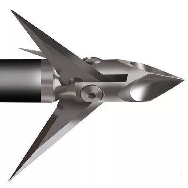 6/12 pçs 100 grão 3 lâmina tir - Broadheads 100 Grain 3 Blade Hunting avaliação e preço