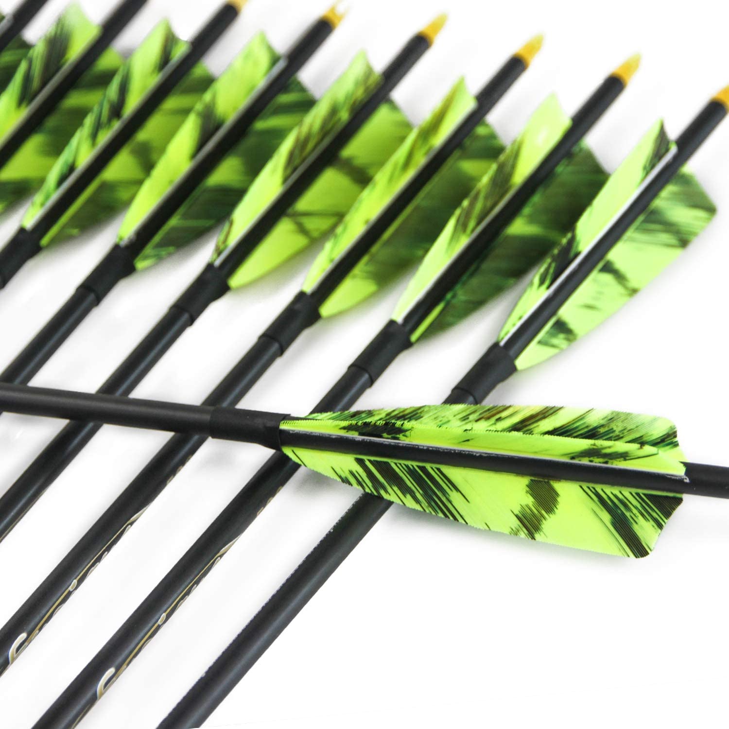 Arco recurvo de carbono para f - Carbon Arrows 30 Inch Spine 400 500 avaliação e preço