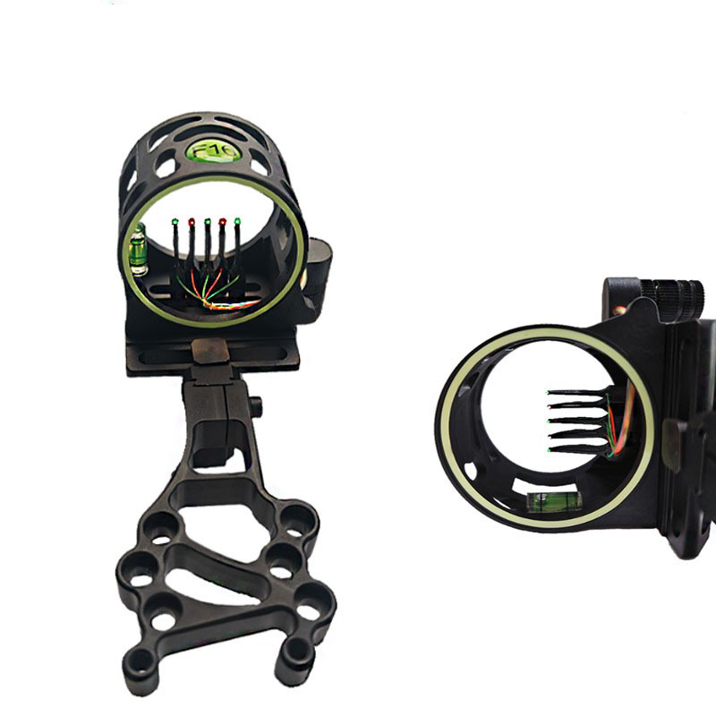 Mira para Arco Composto F16 Aj - Compound Bow Sight 5 Pin Fiber Optic avaliação e preço