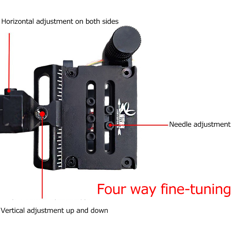 Mira para Arco Composto F16 Aj - Compound Bow Sight 5 Pin Fiber Optic avaliação e preço