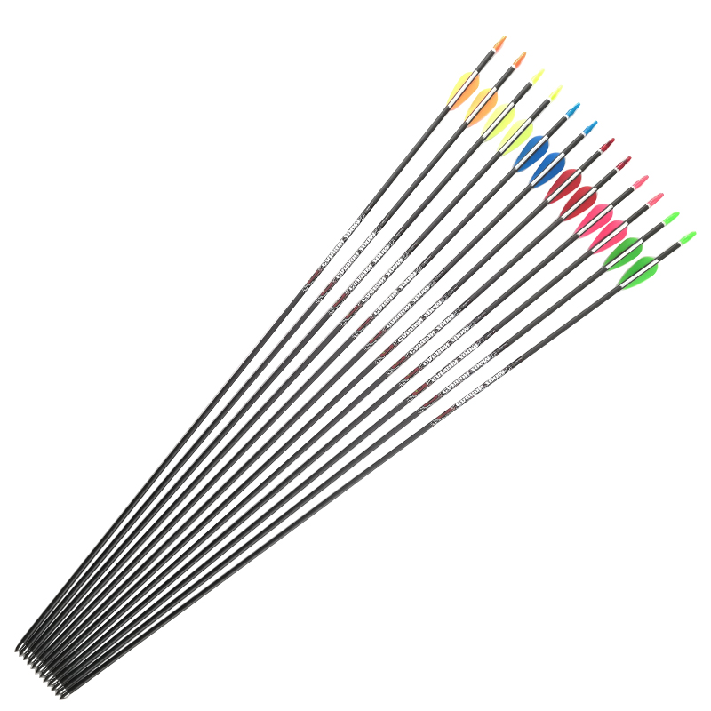 Flechas de Carbono para Arquer - Carbon Arrows 30 Inch Spine 400 500 avaliação e preço