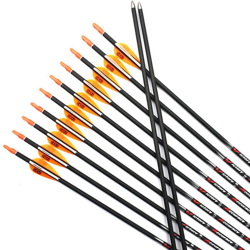 Seta de carbono puro 30 Polega - Carbon Arrows 30 Inch Spine 400 500 avaliação e preço