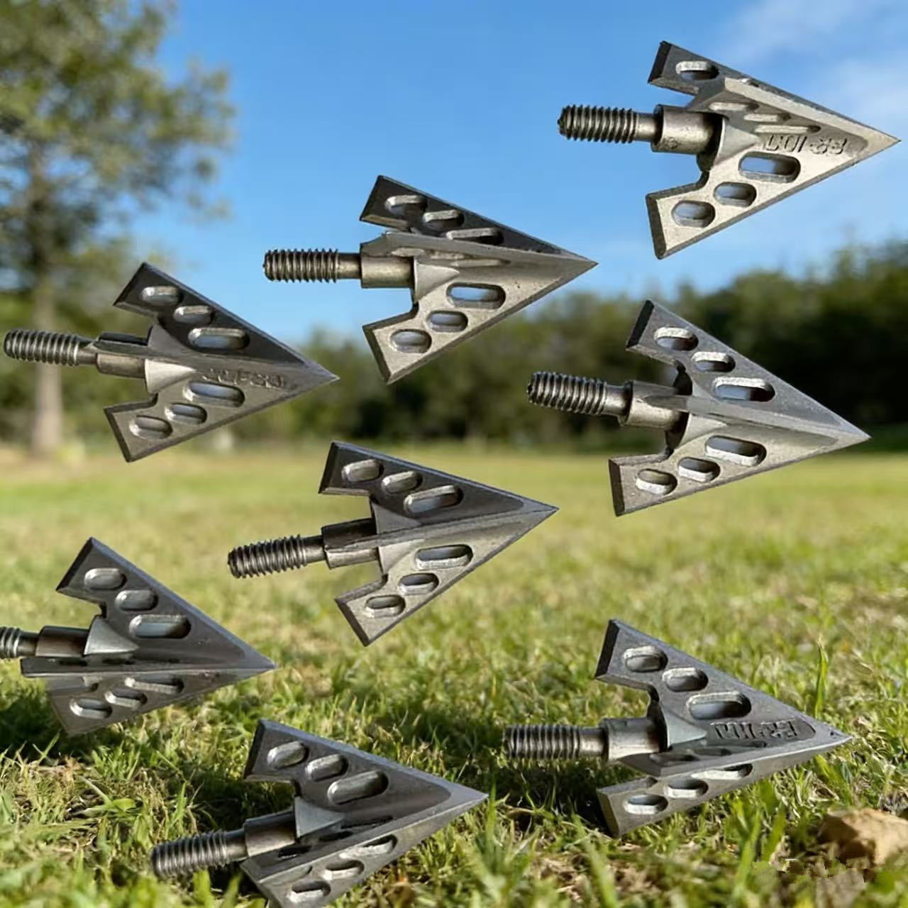 Pontas de Flecha Fixas de Aço  - Broadheads 100 Grain 3 Blade Hunting avaliação e preço