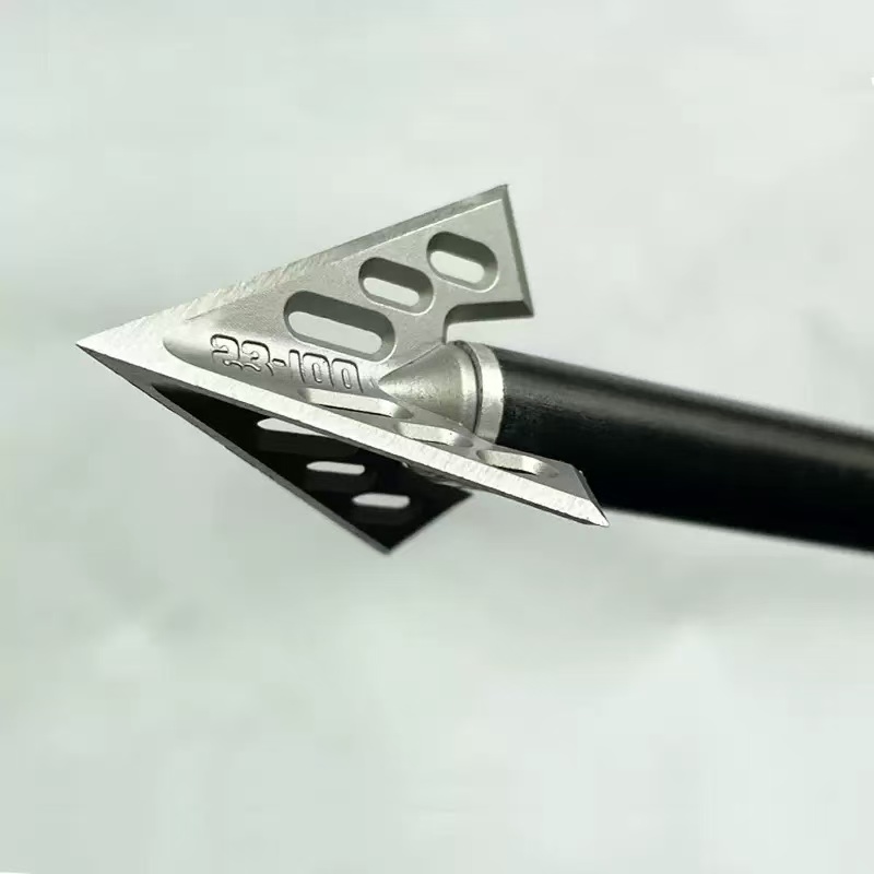 Pontas de Flecha Fixas de Aço  - Broadheads 100 Grain 3 Blade Hunting avaliação e preço