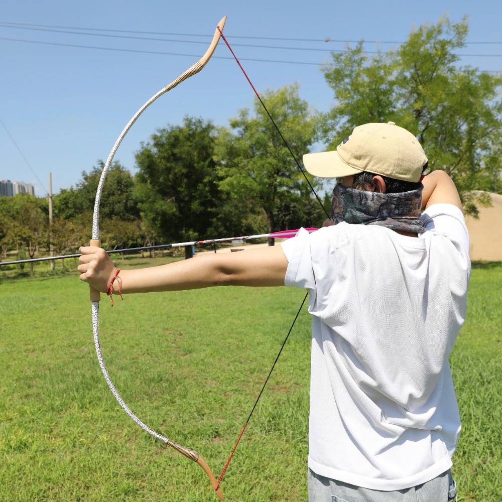 53 Polegada tiro com arco trad - Recurve Bow Takedown 40 Lbs Target avaliação e preço