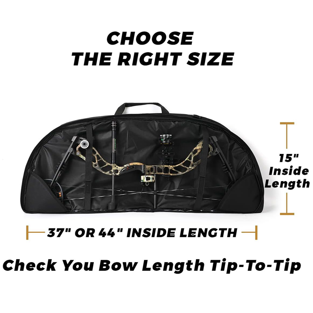 95/100/115cm caso arco compost - Bow Case Padded Soft Compound Bow avaliação e preço