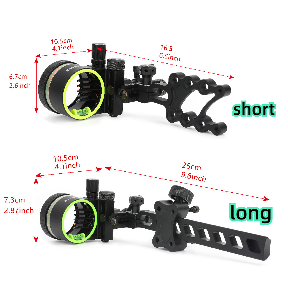 Mira de Arco Ajustável de Fibr - Compound Bow Sight 5 Pin Fiber Optic avaliação e preço